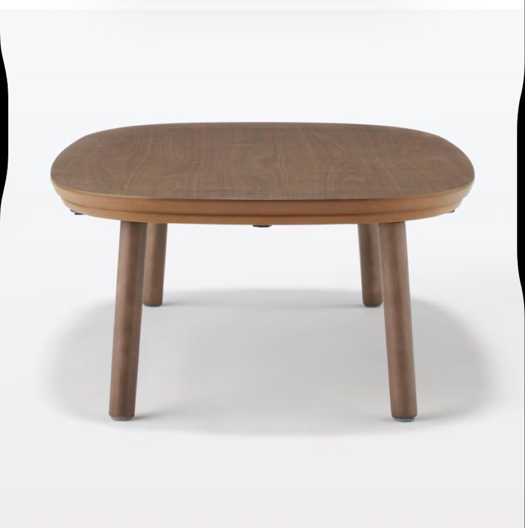 無印良品 こたつにもなるローテーブル　大 ダークブラウン