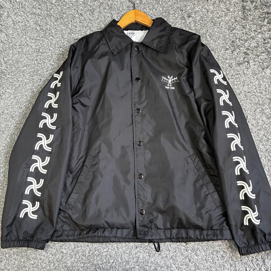 【希少】CHALLENGER 7周年記念 ロゴコーチジャケット 黒 Sサイズ