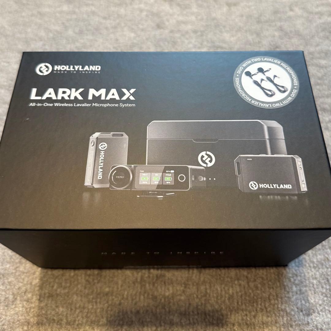 HOLLYLAND LARK MAX ワイヤレスラベリアマイク