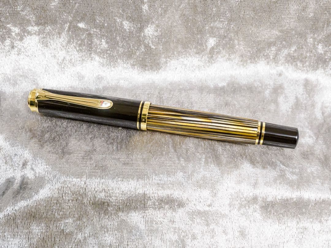 Pelikan スーベレーン M400 茶縞 ニブF　2016年発売限定品