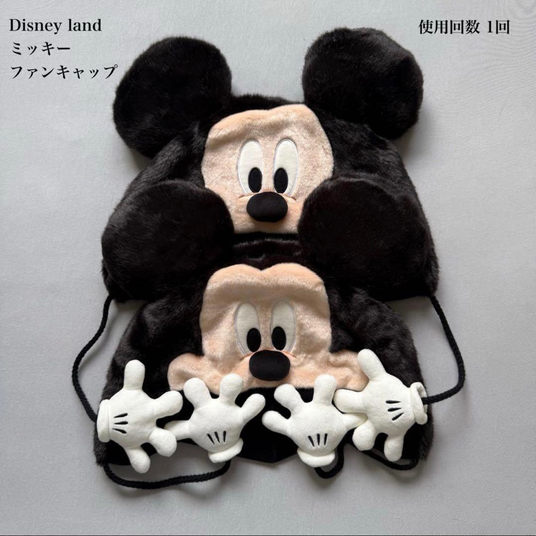 ディズニー　ミッキーファンキャップ　2個セット 使用回数1回
