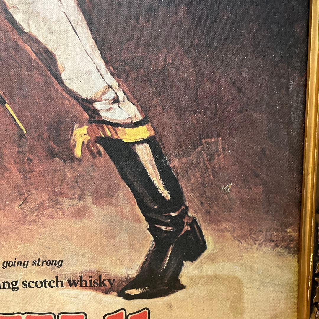 昭和レトロ　ジョニーウォーカー　絵画ポスター