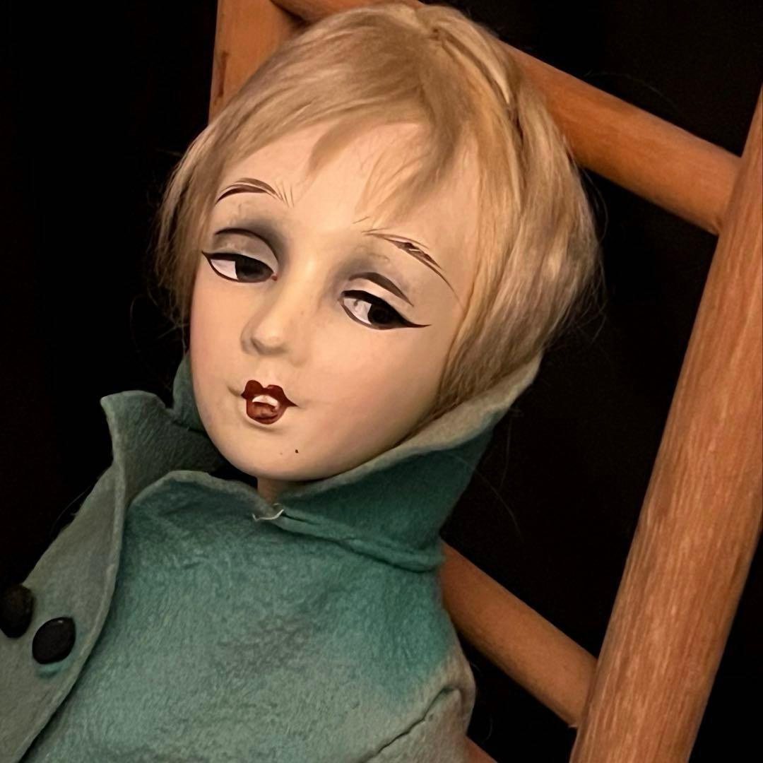 [RIN]ブドワールドール　アンティークドール　 ビスクドール　フランス