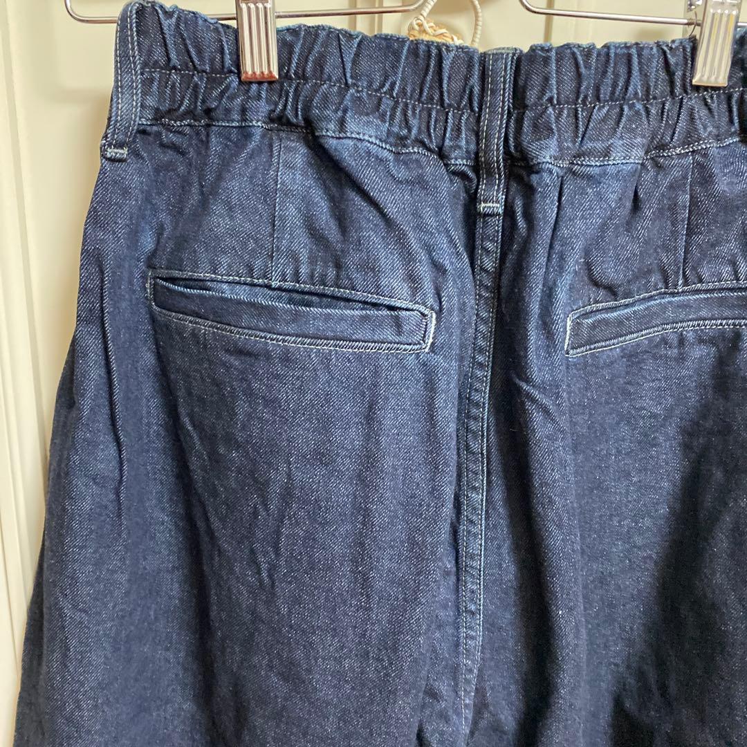 ハーベスティ デニムサーカスパンツ　L