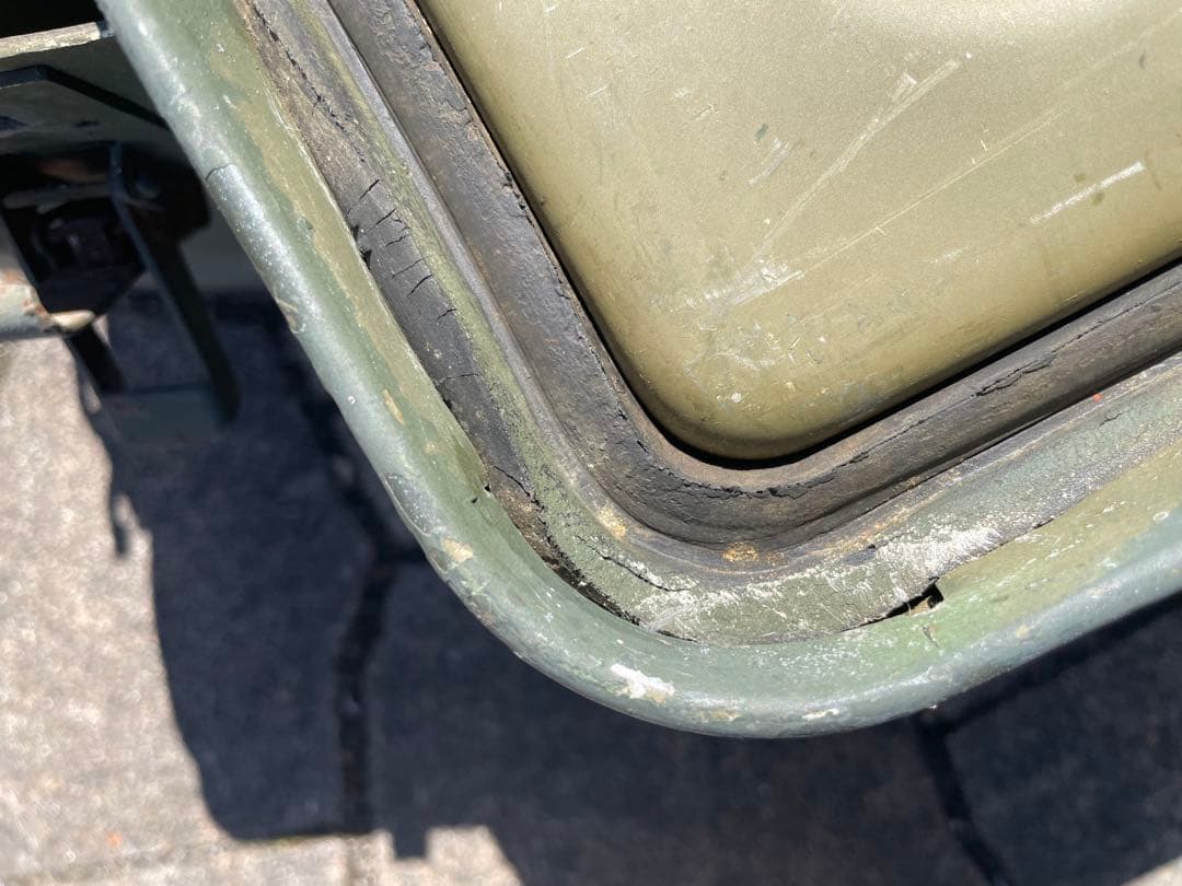 アルミコンテナ　米軍？　ヴィンテージ　アメリカ