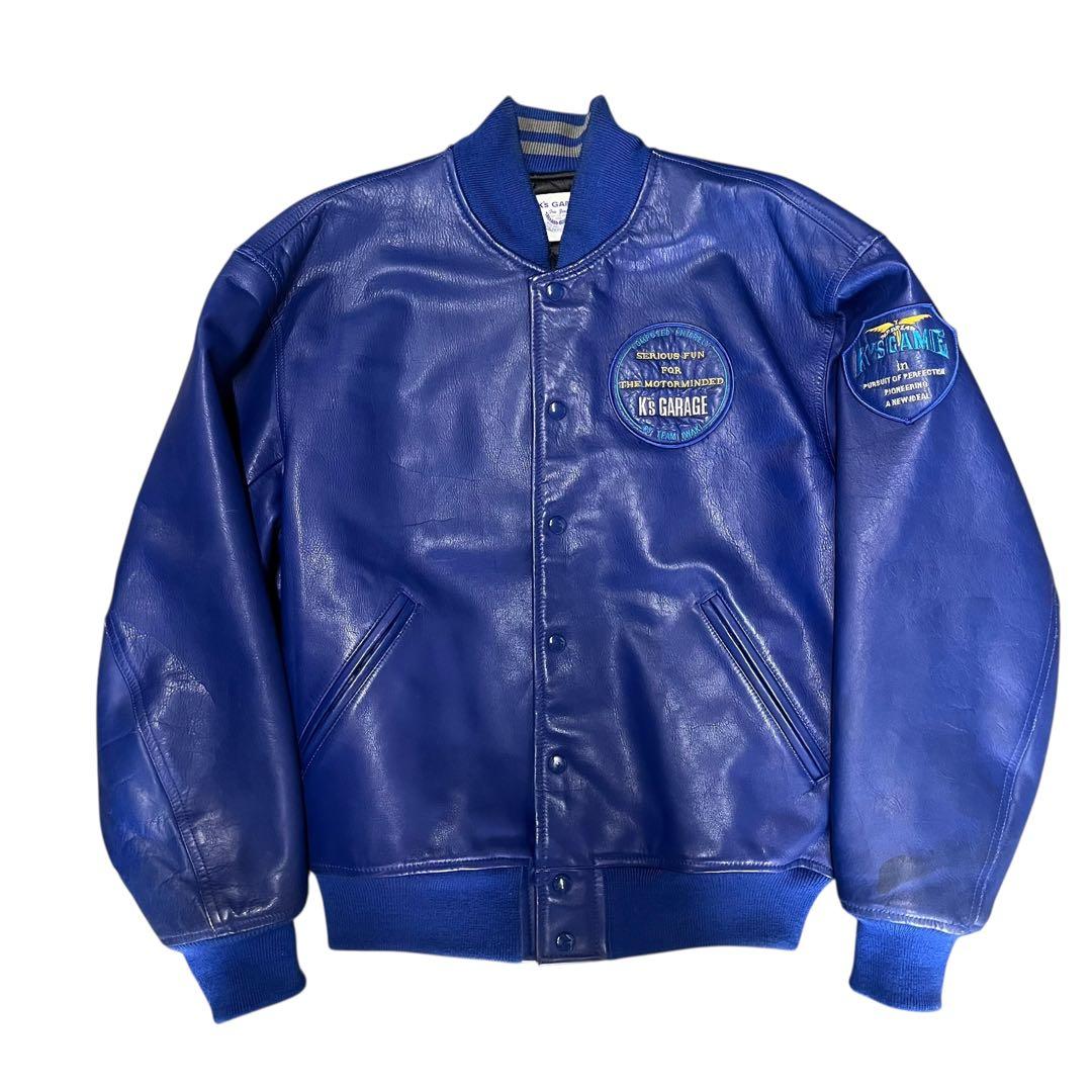 専用 K’S garage 岩城滉一 Ks GAMEレザージャケット スタジャン