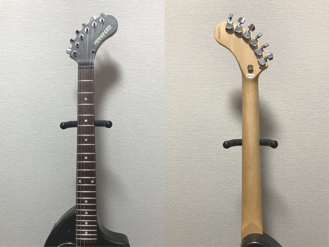 FERNANDES DIGI-ZO HYPER 黒 ブラック コンデンサ交換済み