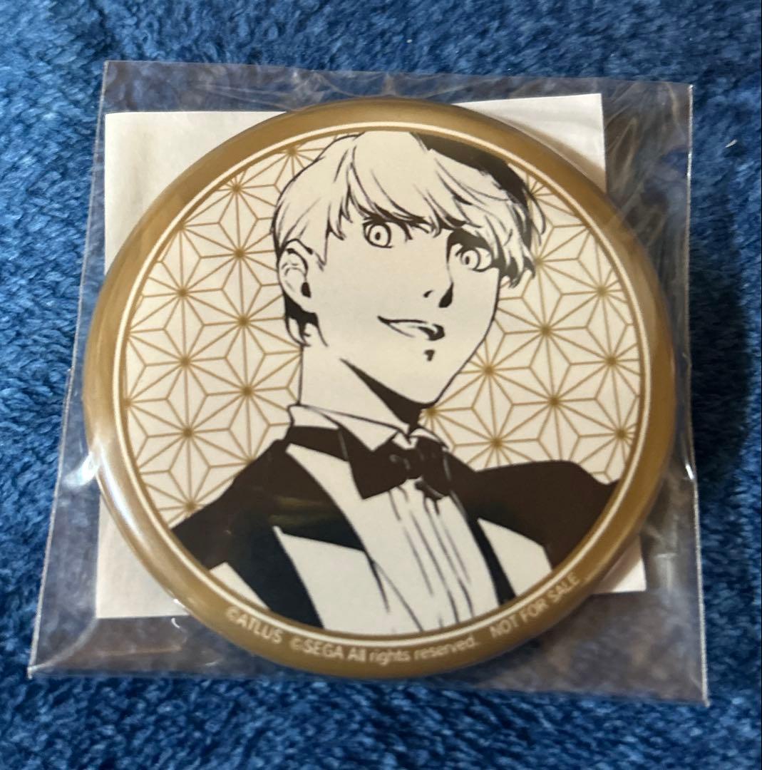 ペルソナ Q番シアターへようこそ 缶バッジ鳴上悠