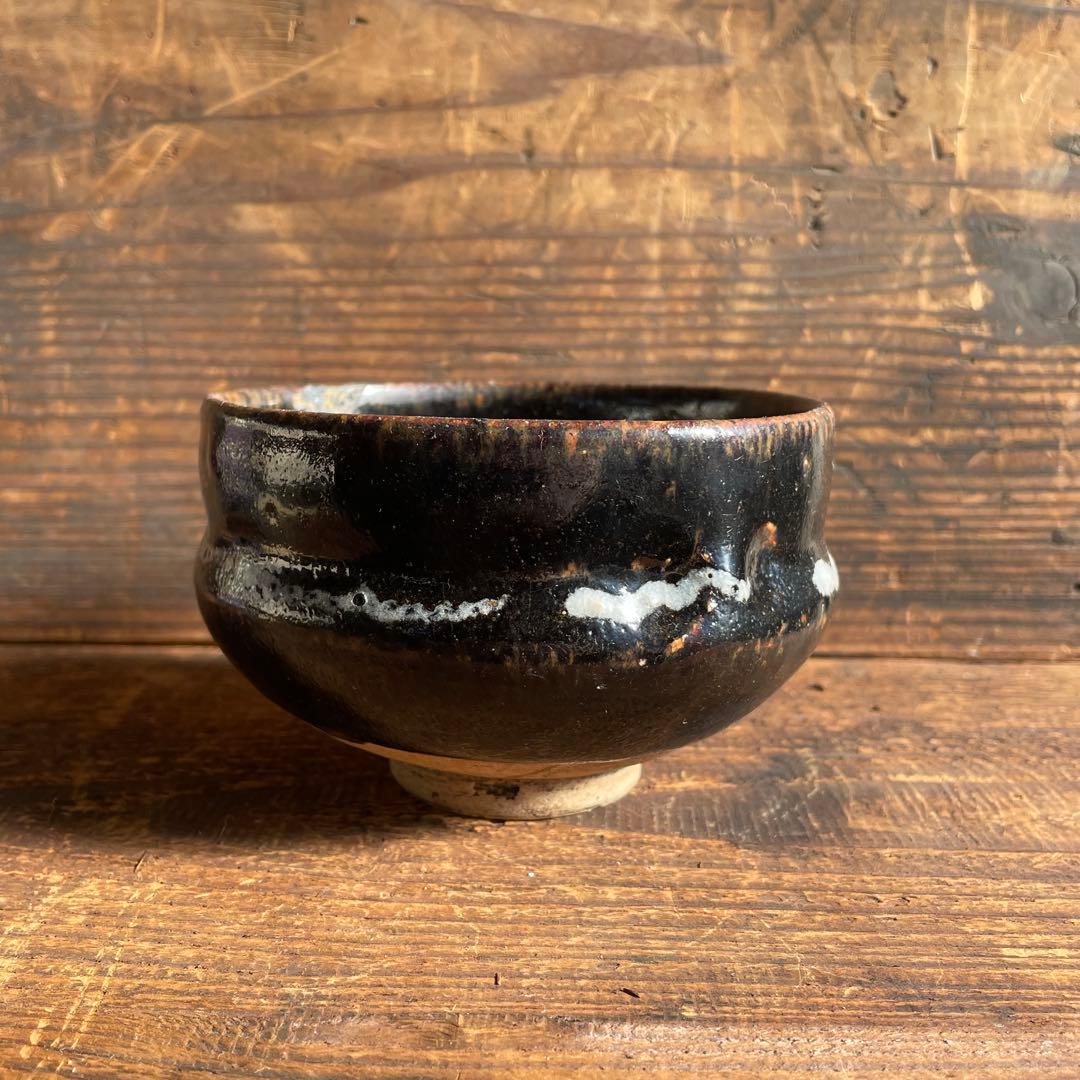 拳骨茶碗 江戸時代 18世紀 伝世品 古美濃 美濃古陶 美濃焼 骨董 古美術