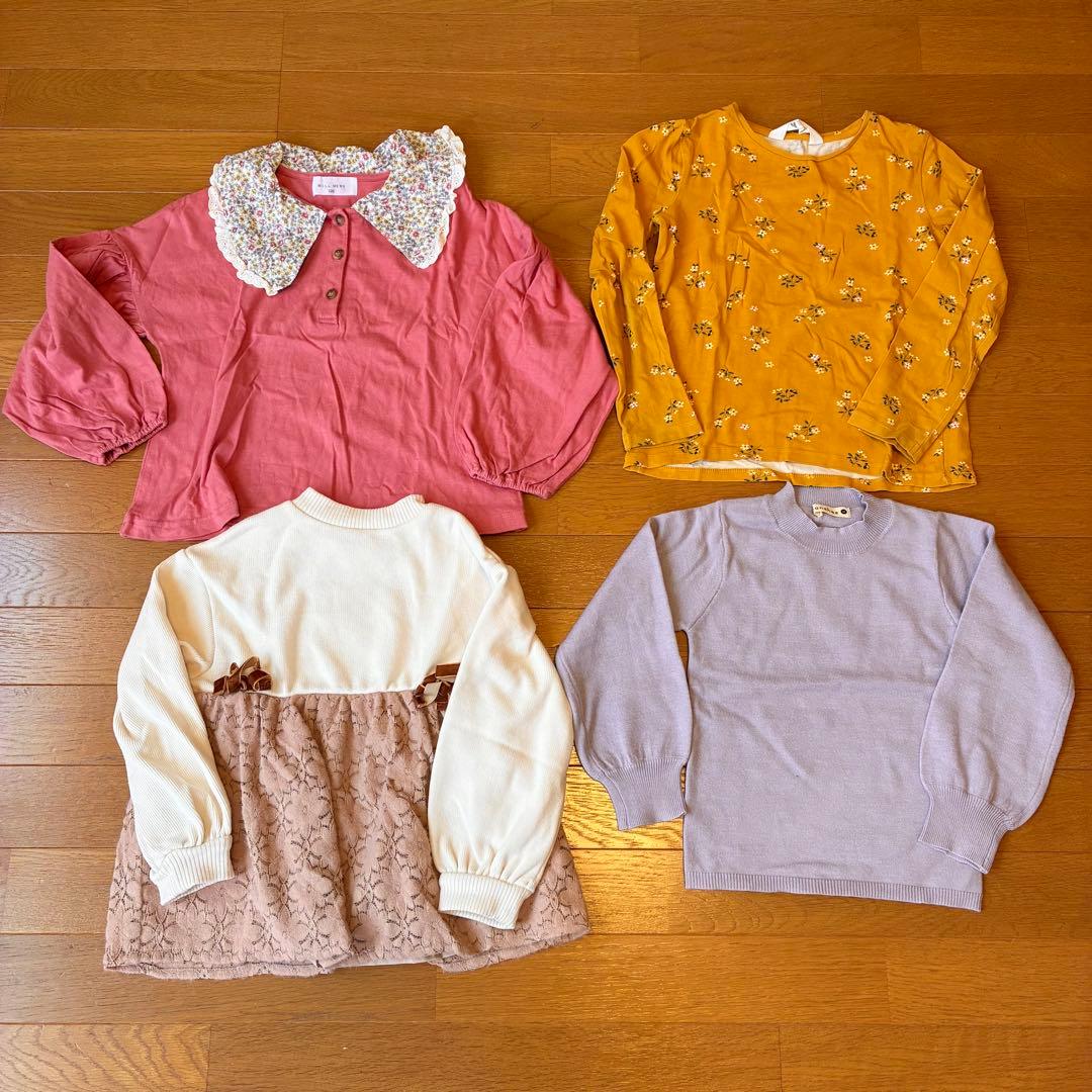 女の子 子供服　まとめ売り 70点以上　110cm 120cm 約25万円相当