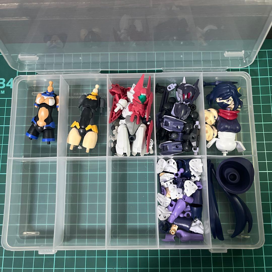 【まとめ売り】30MS 完成品 髪・フェイス・手首パーツ等 デカール ジャンク