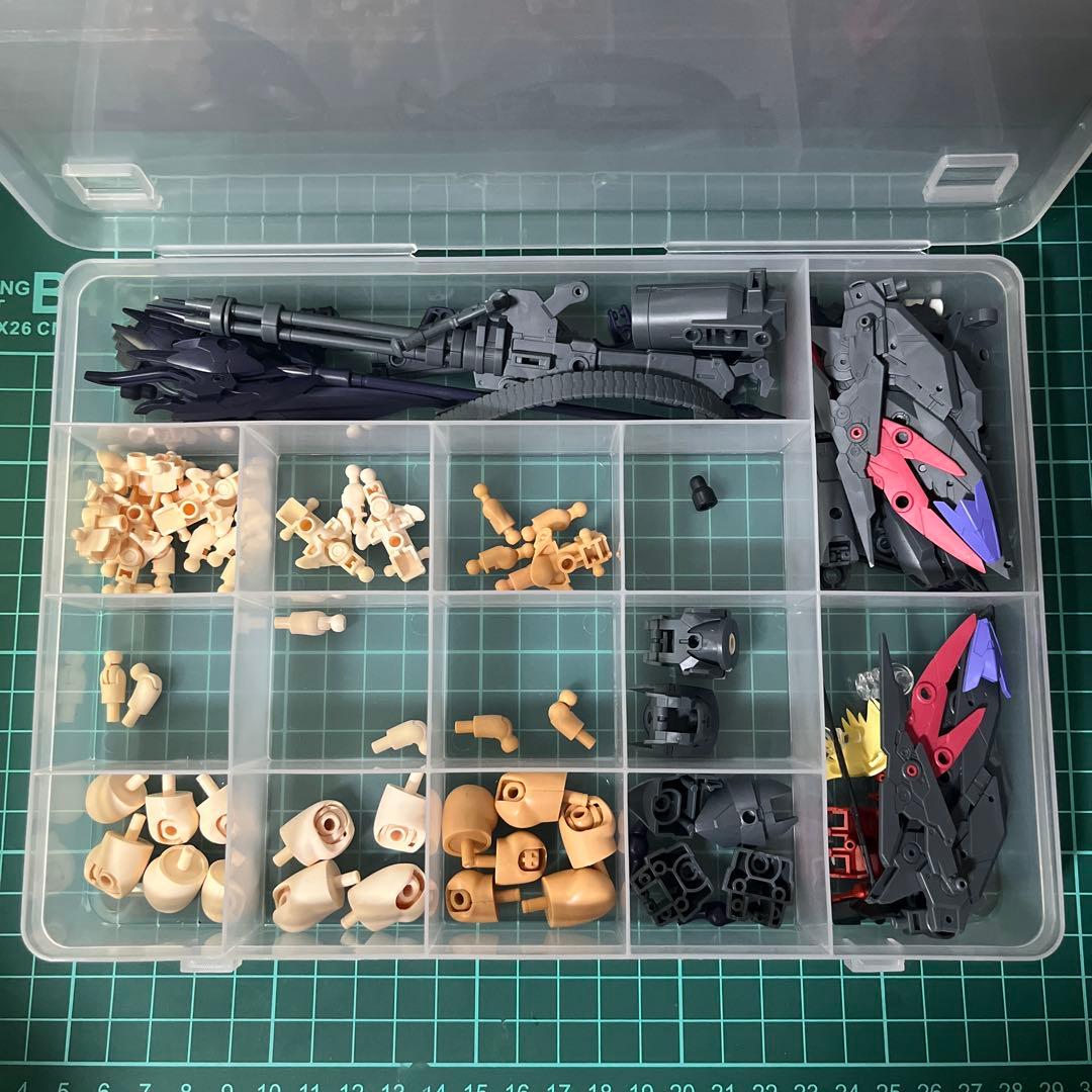 【まとめ売り】30MS 完成品 髪・フェイス・手首パーツ等 デカール ジャンク