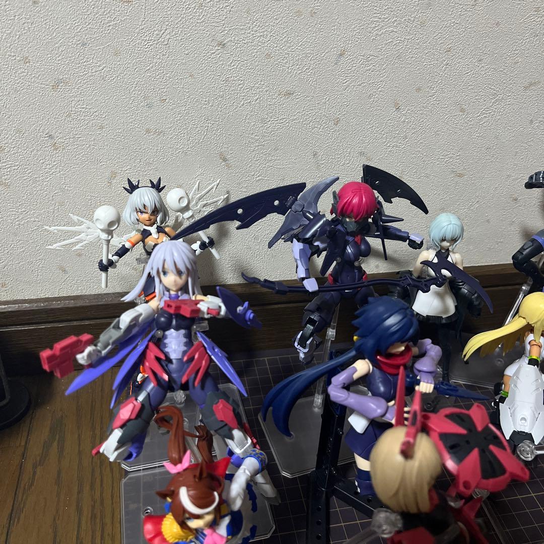 【まとめ売り】30MS 完成品 髪・フェイス・手首パーツ等 デカール ジャンク