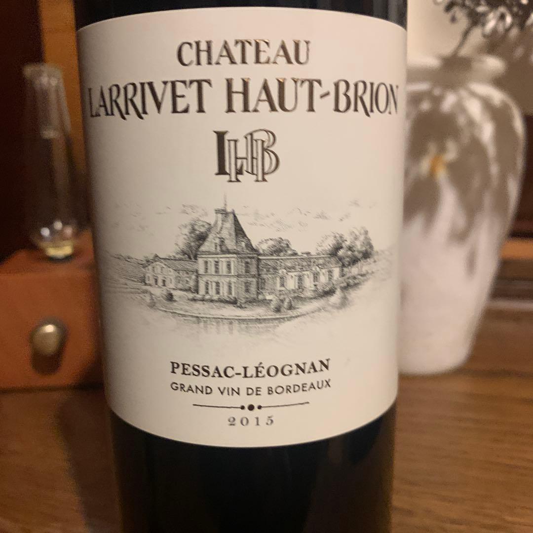 シャトー ラリヴェ オー ブリオン 2015 PP94