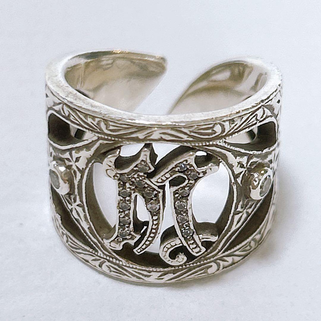 レア✨ローリーロドキン✨指輪 イニシャルリング ＳＶ９２５ 箱付き