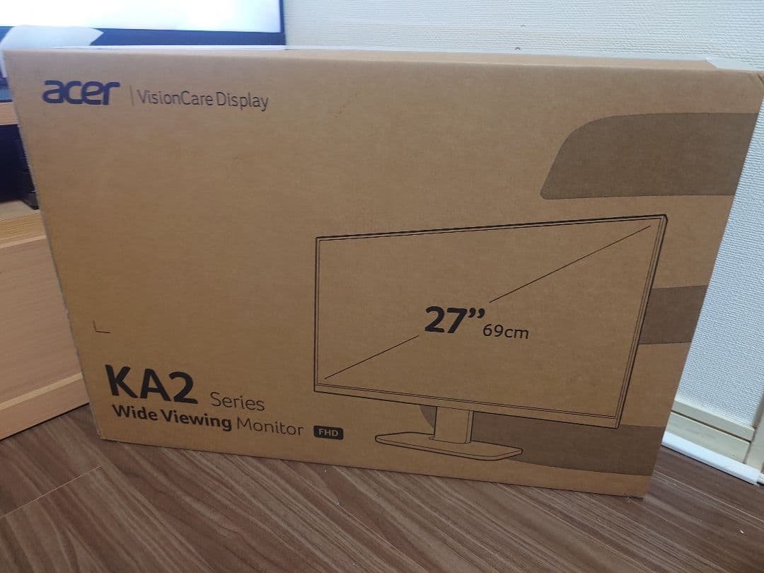 Acer 27インチ FHD IPS モニター
