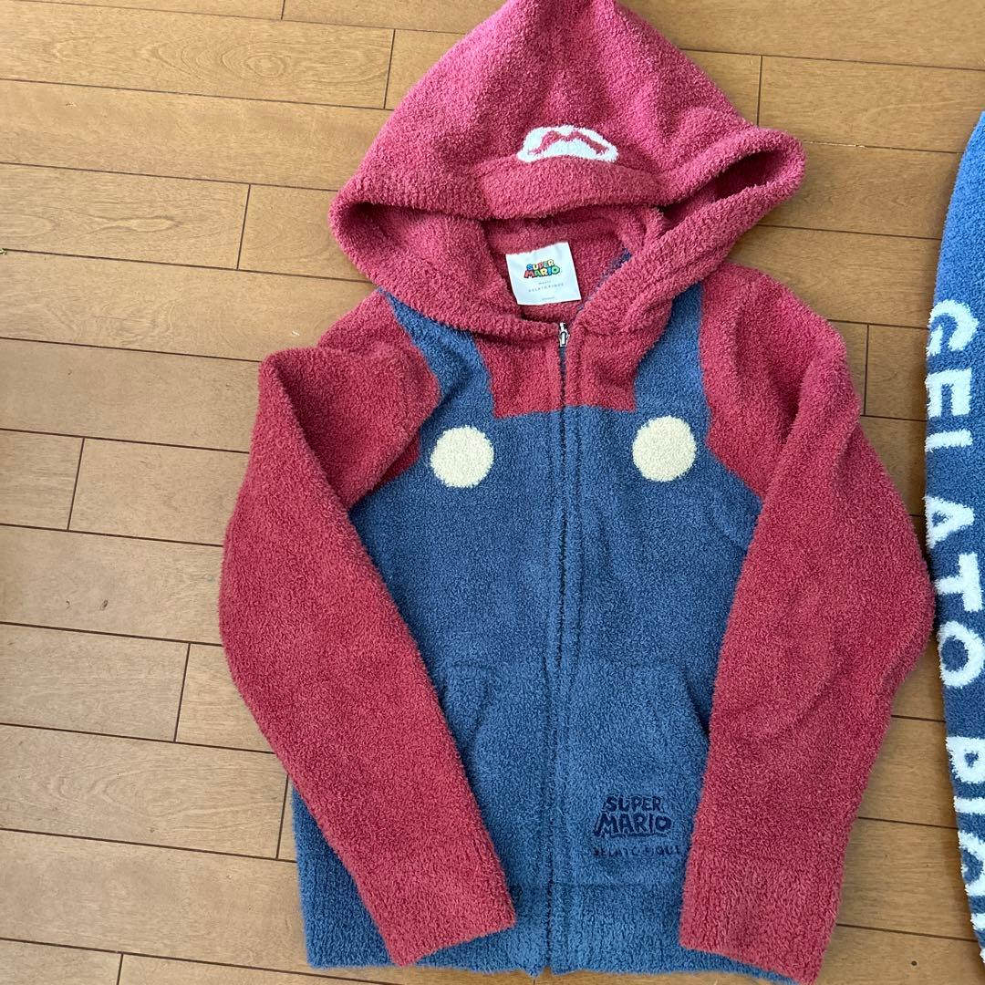 gelato pique ジェラピケ　マリオ　セットアップ 140〜150サイズ