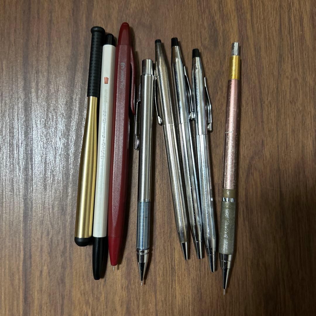 製図用シャープペンシルボールペンジャンク