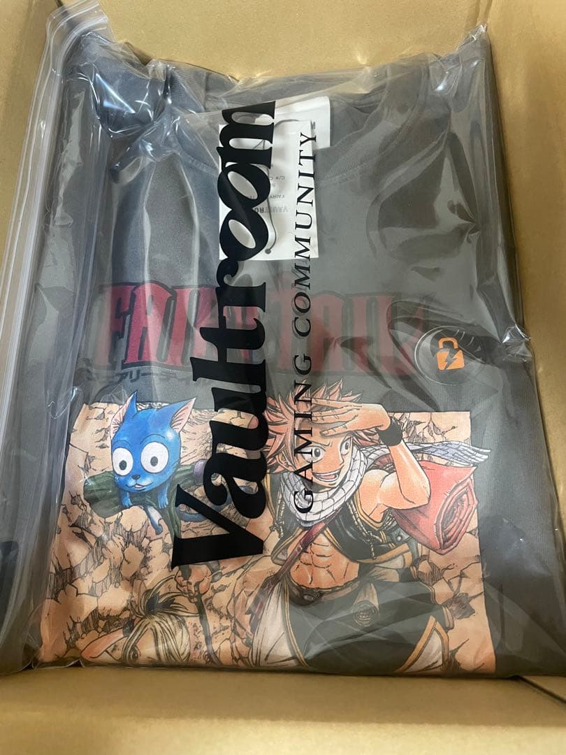 FAIRY TAIL TEE /CHARCOAL ボルトルーム　フェアリーテイル