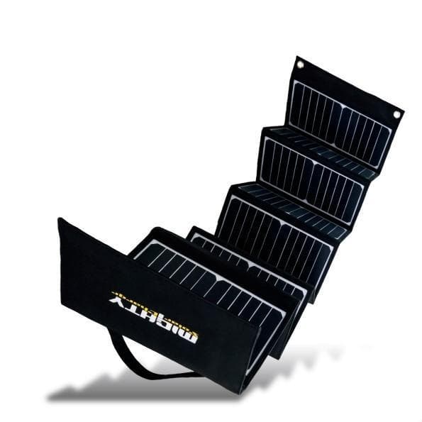ソーラーパネル ソーラーチャージャー 60W 9面折りたたみ型 防水撥水加工