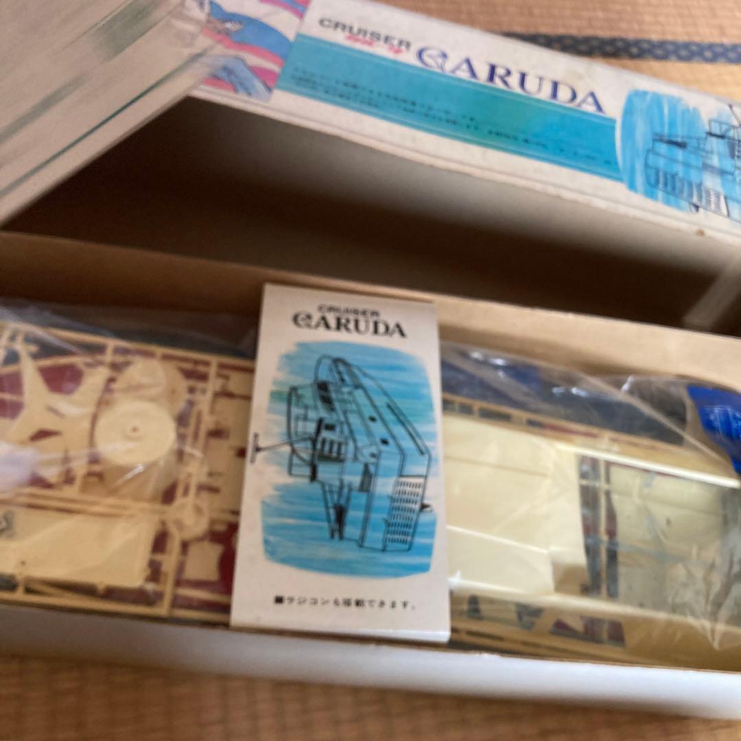 新春セール⭐︎未組立　激レア　昭和レトロ　イッコーモケイ　クルーザー　ガルーダ