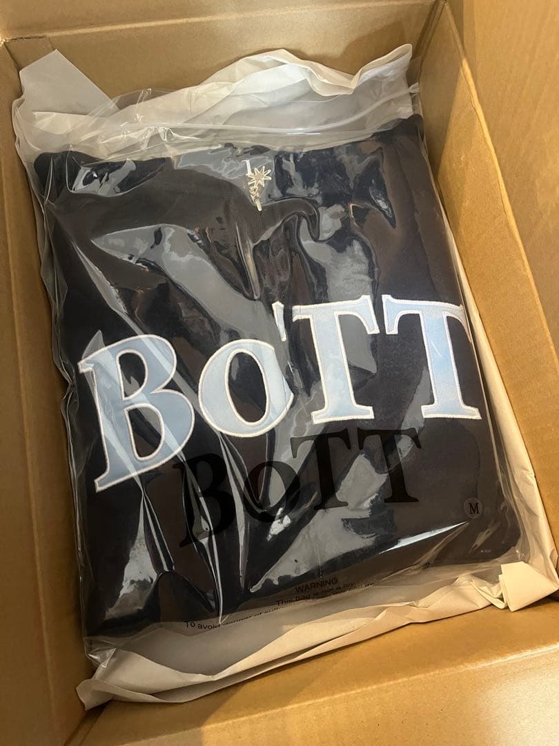 BOTT OG Logo Zip Hoodie Navy Mサイズ