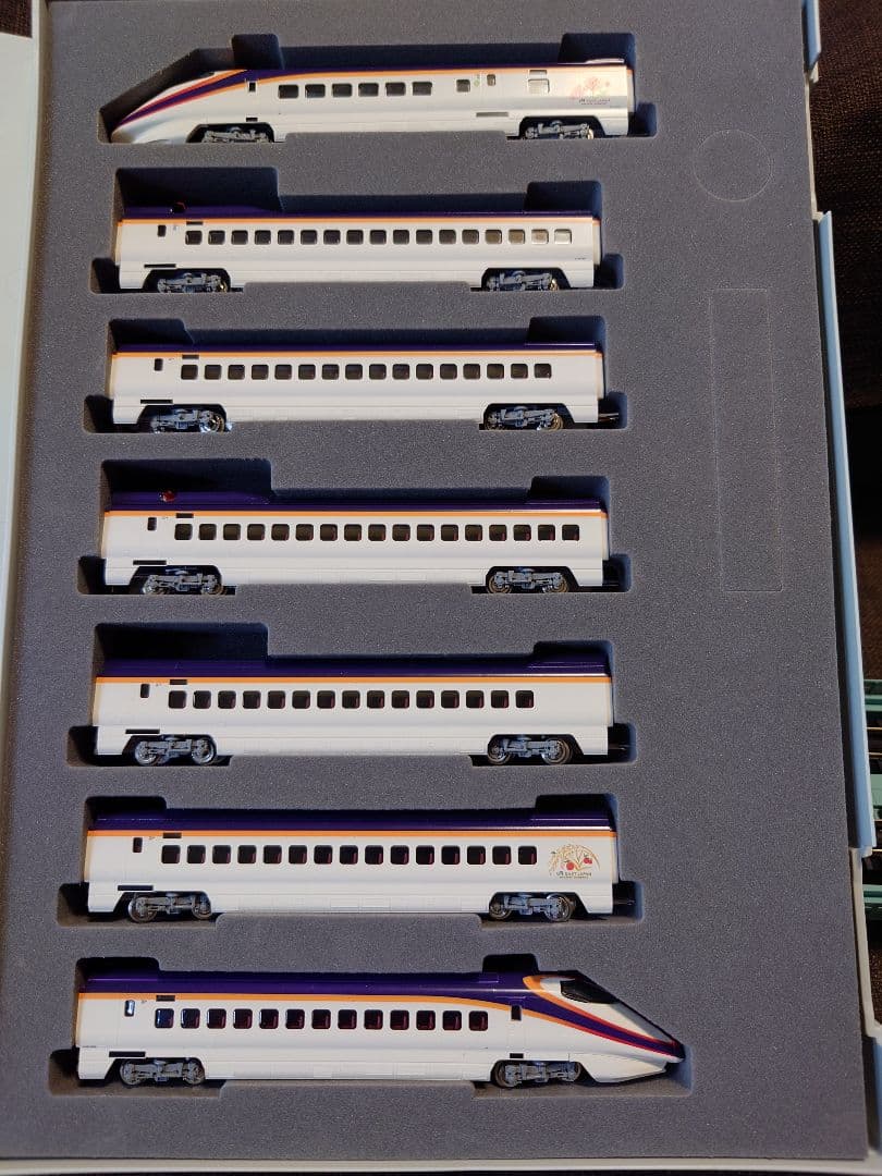 TOMIX92891/92565 E3系山形新幹線(つばさ・新塗装)７両室内灯有