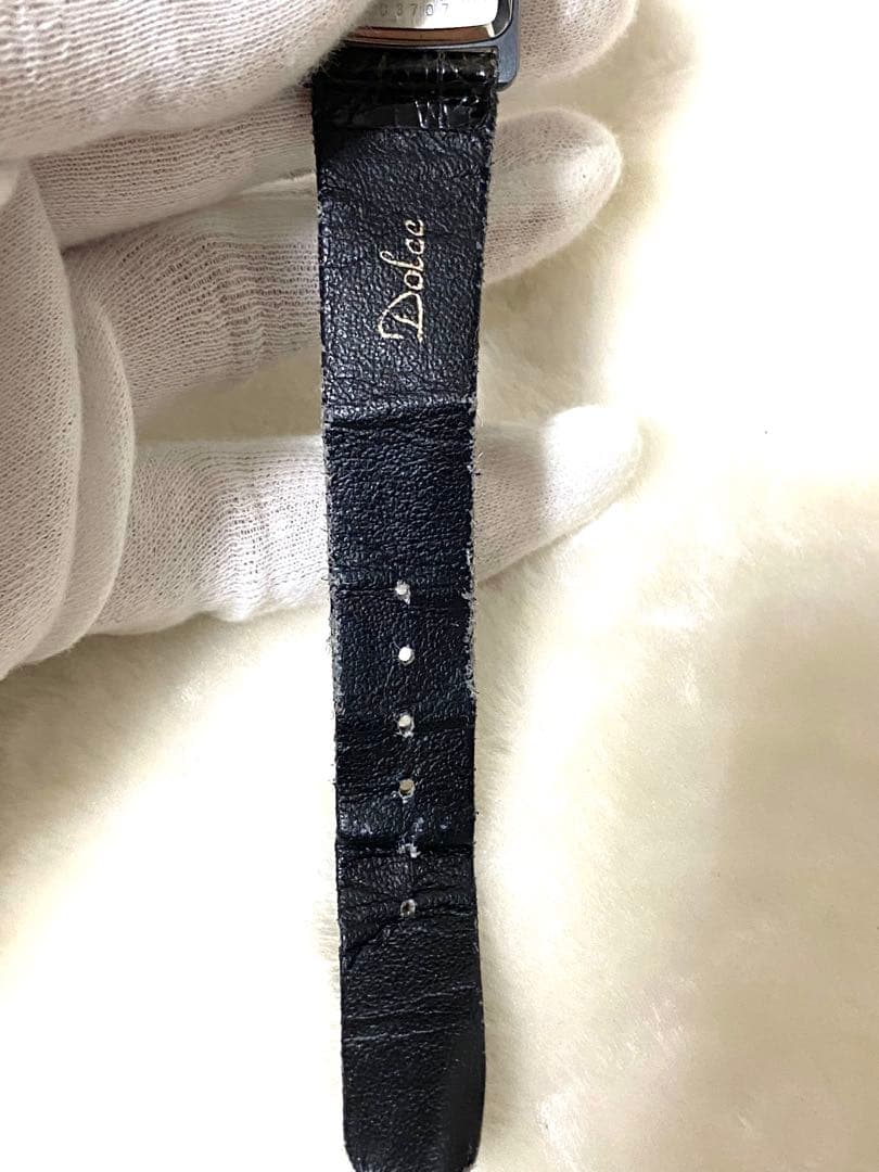 SEIKOドルチェDOLCHE メンズ 腕時計ホワイト 文字盤 SS セラミック