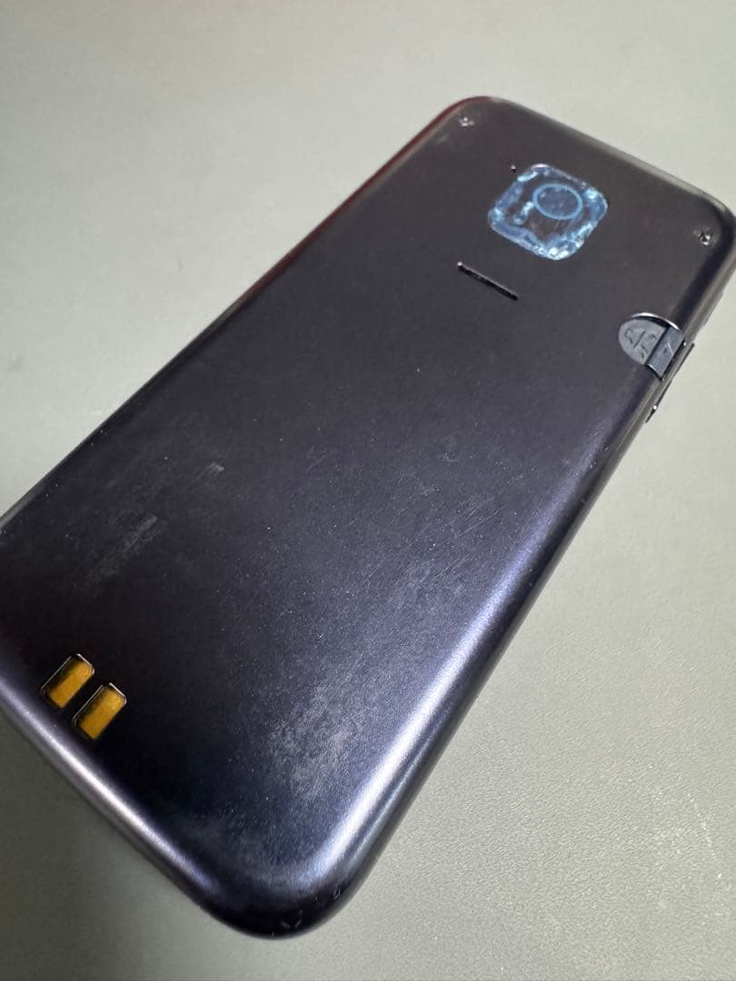 docomo 折りたたみ式携帯電話 らくらくホン F-02J ネイビー