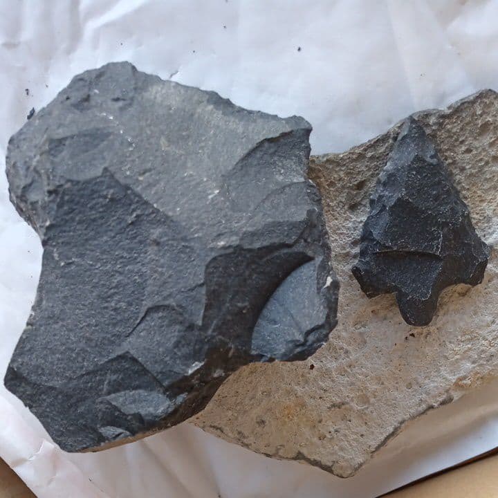 握り斧　石斧　尖頭器セット　剥片 石器　入門編　　191