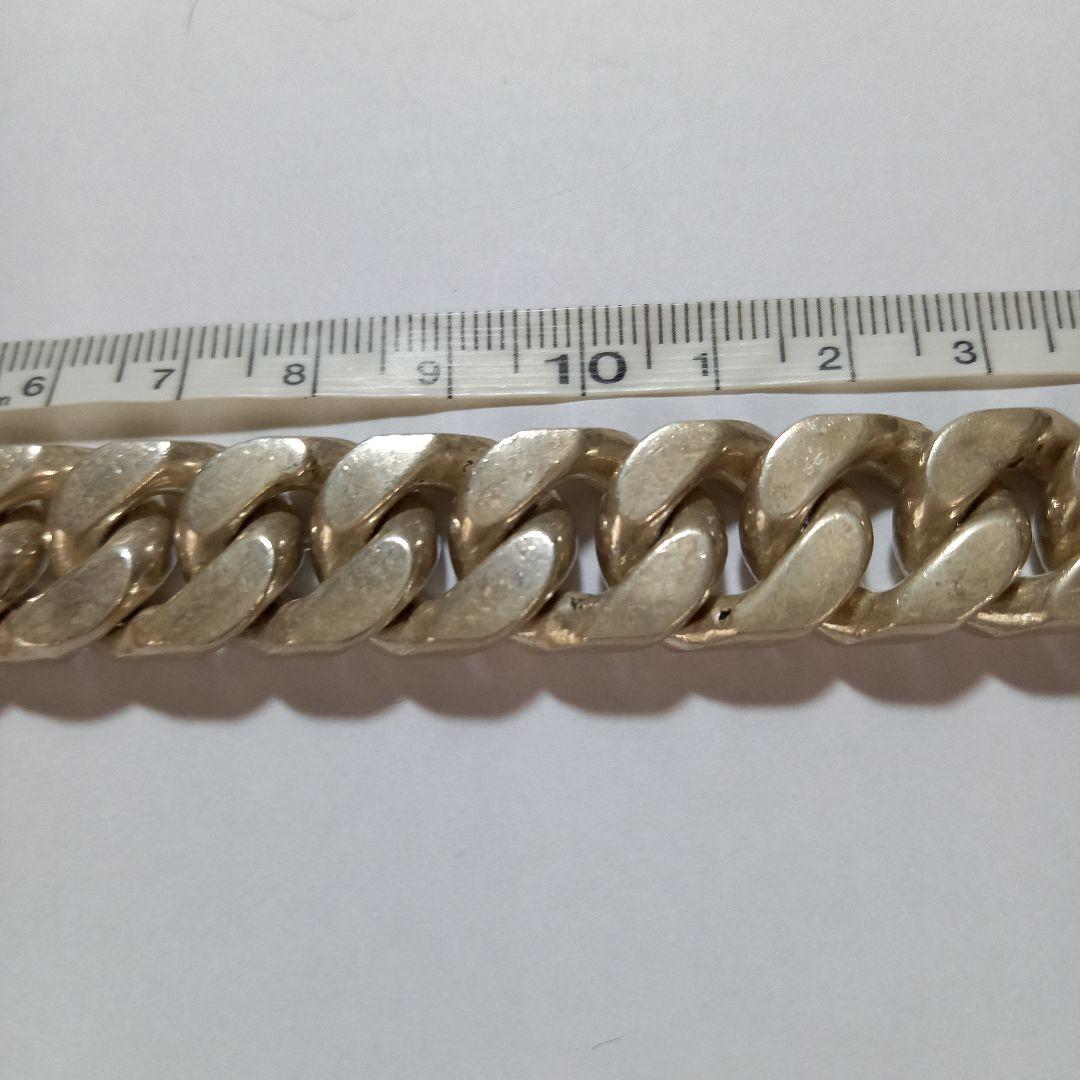 シルバー 925 ブレスレット 約170.8～9g　超太め　銀塊