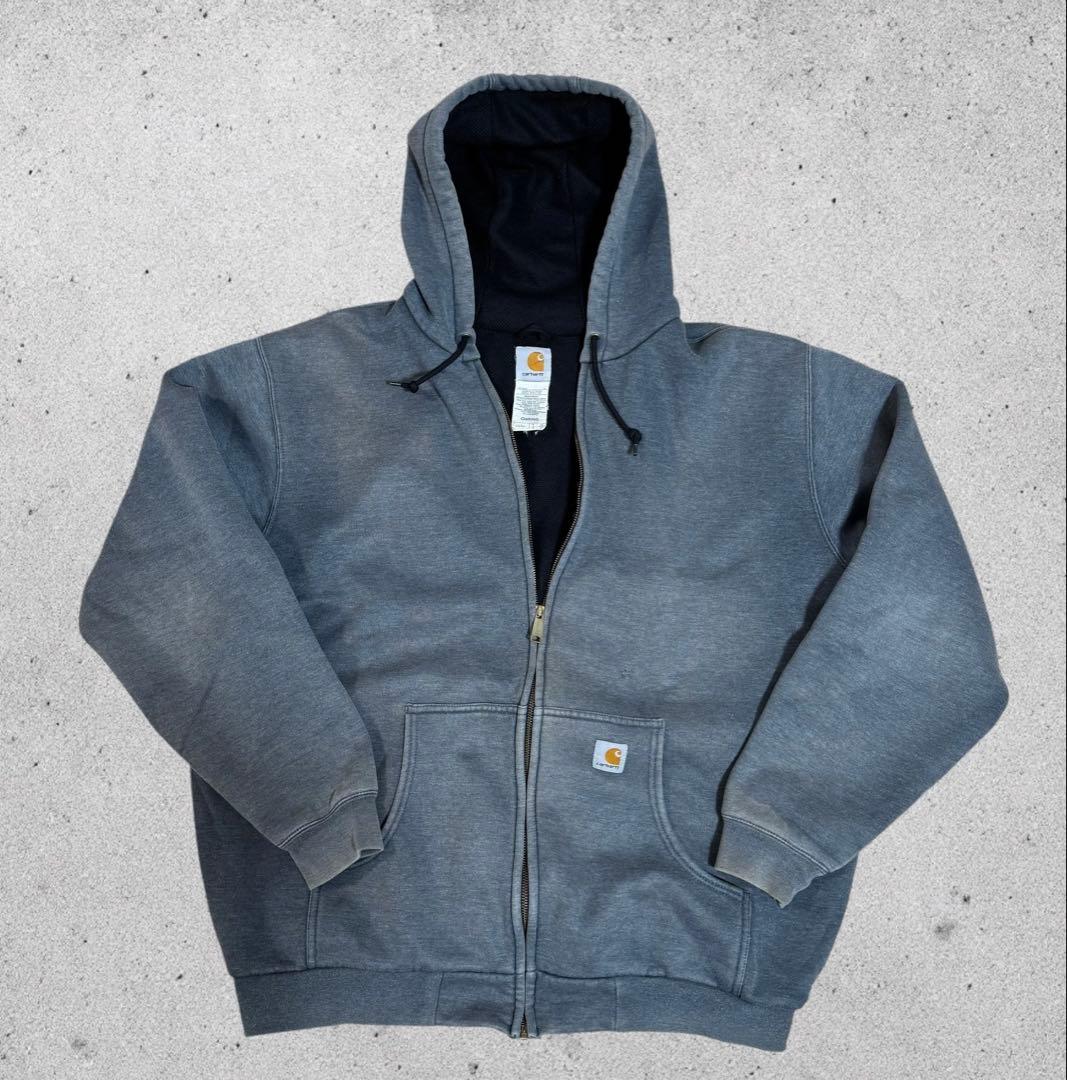 【Carhartt】雰囲気抜群のフェード感希少XLサイズ＆裏サーマル地