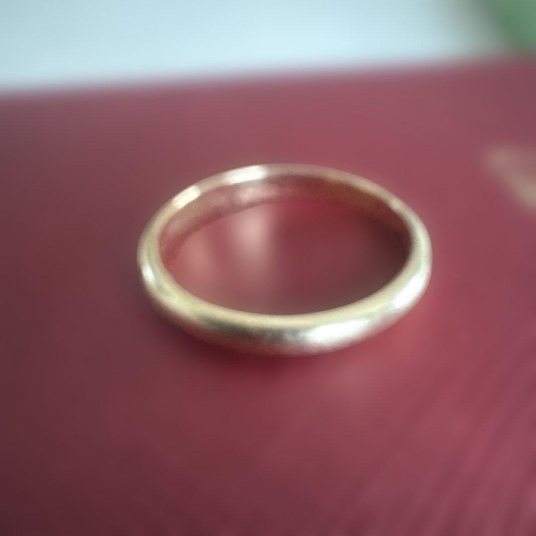 Cartier ゴールドリング サイズ49 ダイヤモンド付き