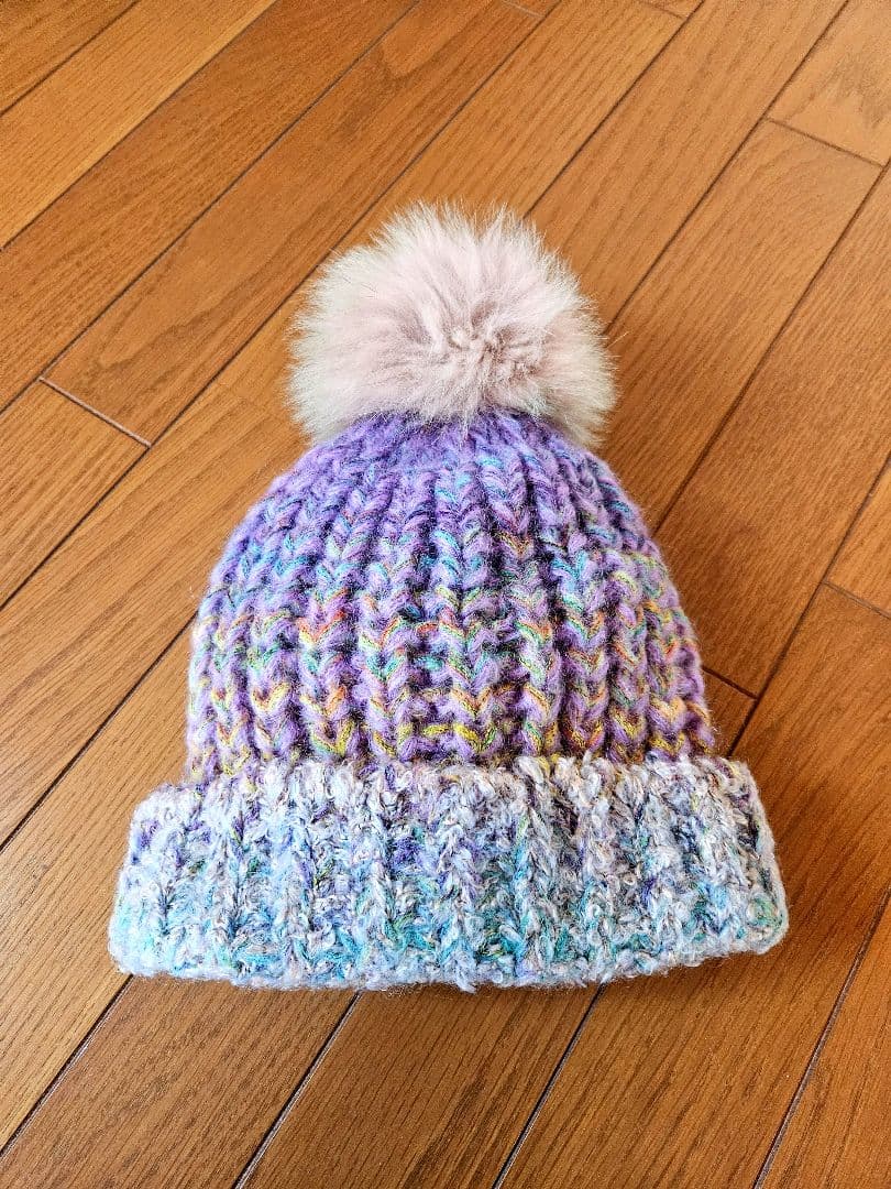 CA4LA カシラ　グラデーションニット帽　カラフル　値下げ中　最終価格