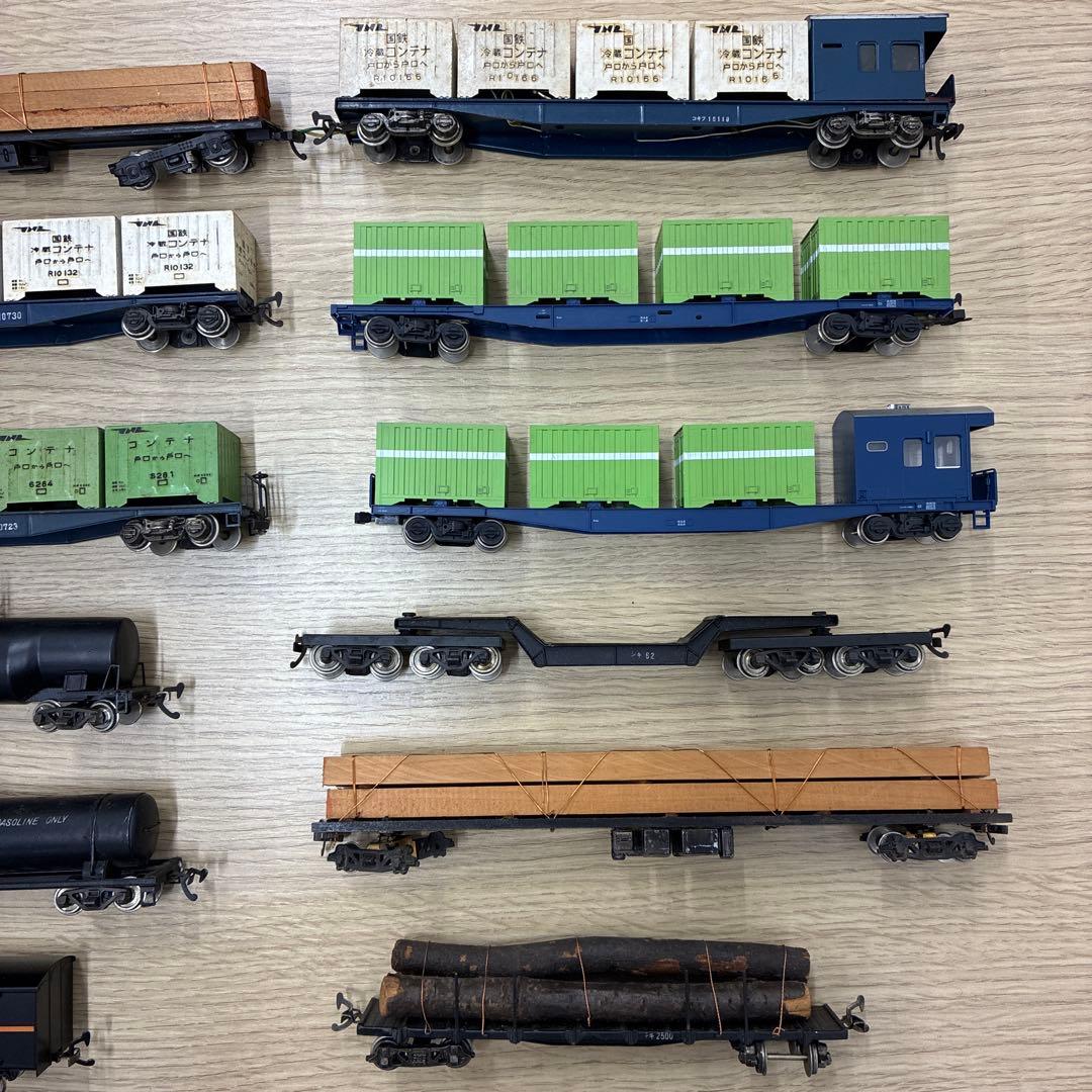 【ジャンク】Nゲージ 貨車12両セット コキ・テキ・タキ・ワム・シキなど まとめ
