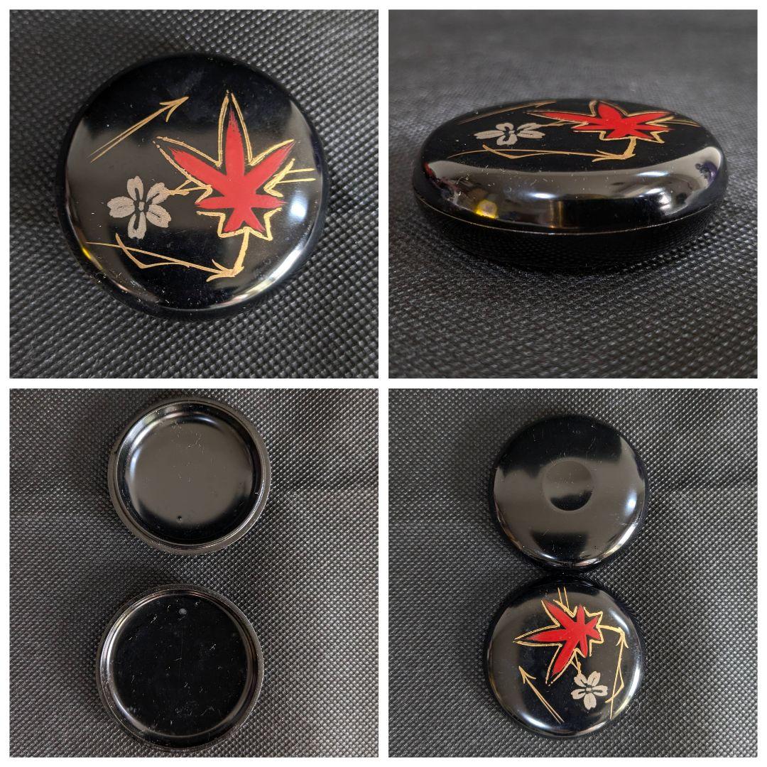 茶道具 棗 蒔絵 8点 まとめ売り 黒 赤 朱色