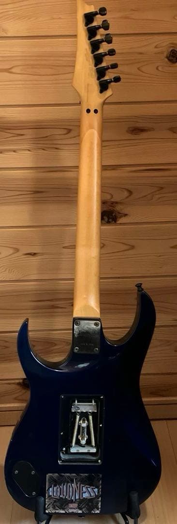 Ibanez RG550 ブルー　改造済み