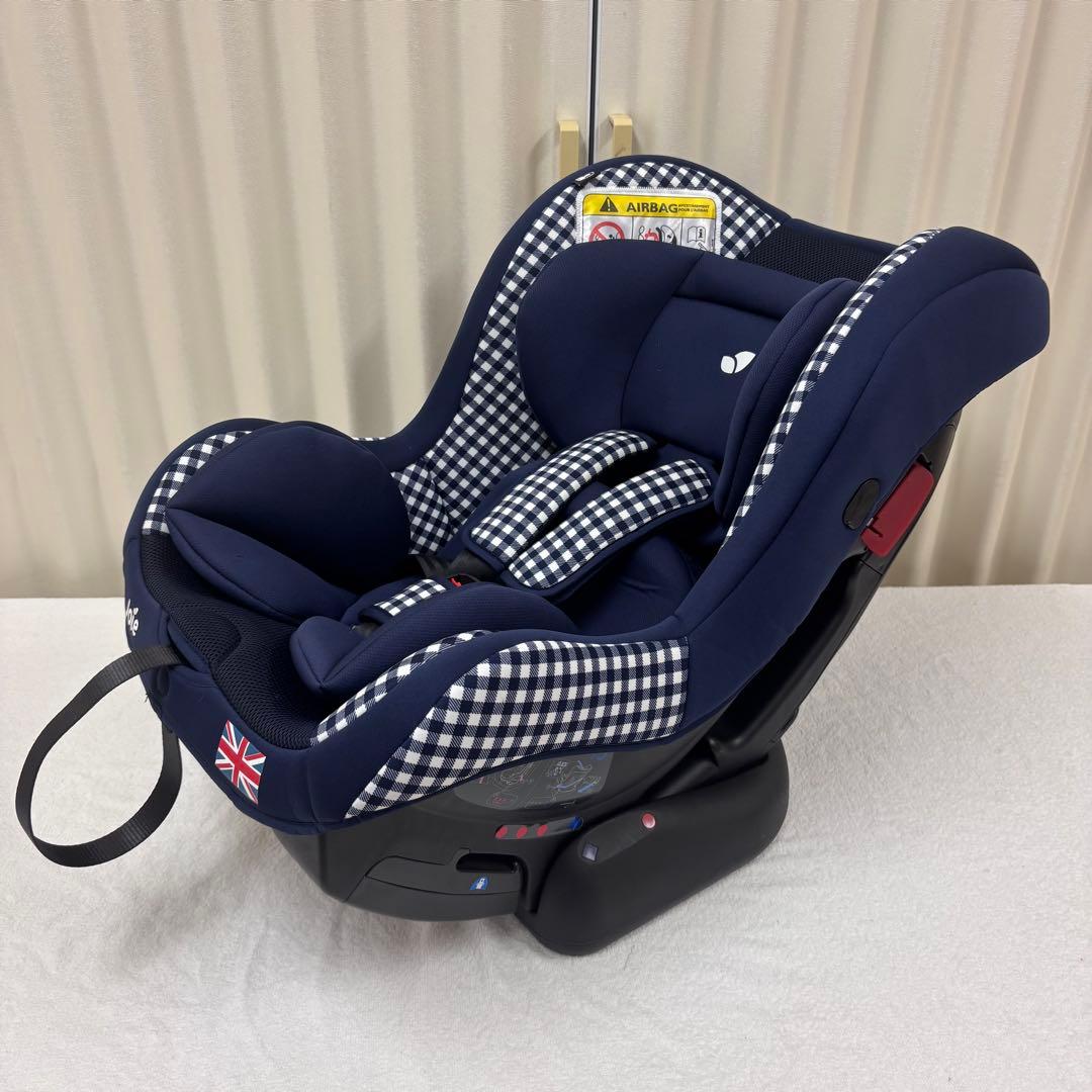 クリーニング済　☆美品☆　新生児OK　ジョイー　チルト　ネイビーギンガムチェック