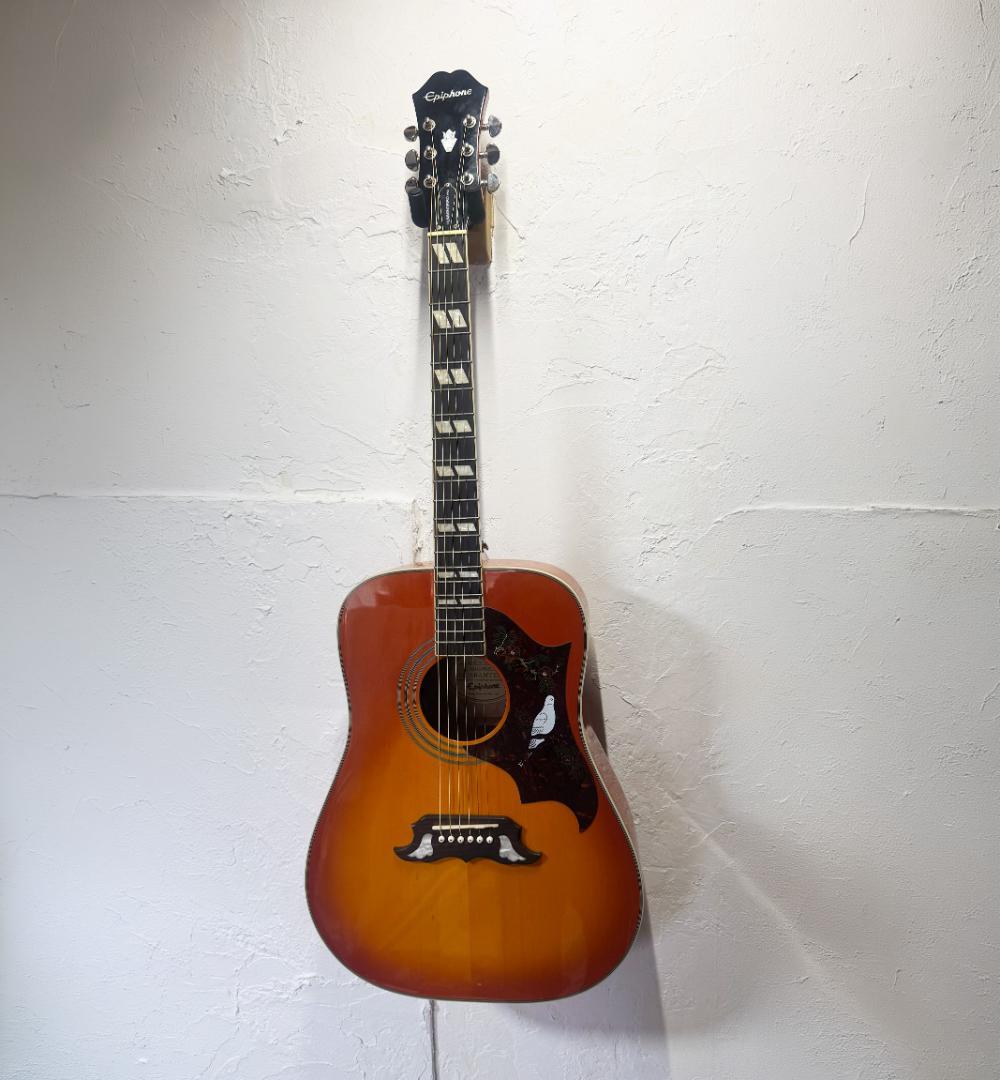 Epiphone Dove Proハミングバード 即戦力エレアコ送料込 即使用可