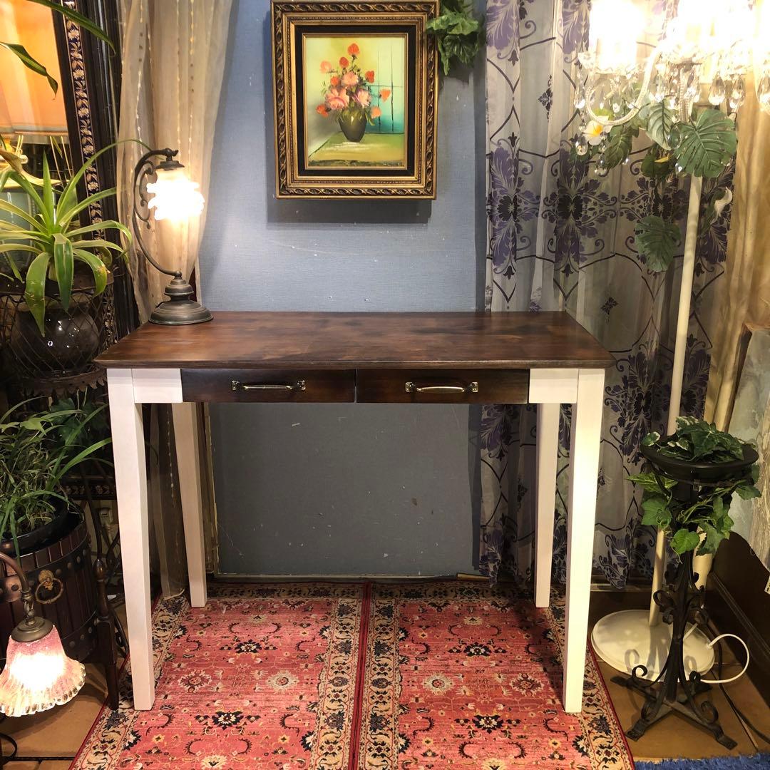 Sale シャビーシック　フレンチ　カントリーST コンパクトテーブル　机デスク