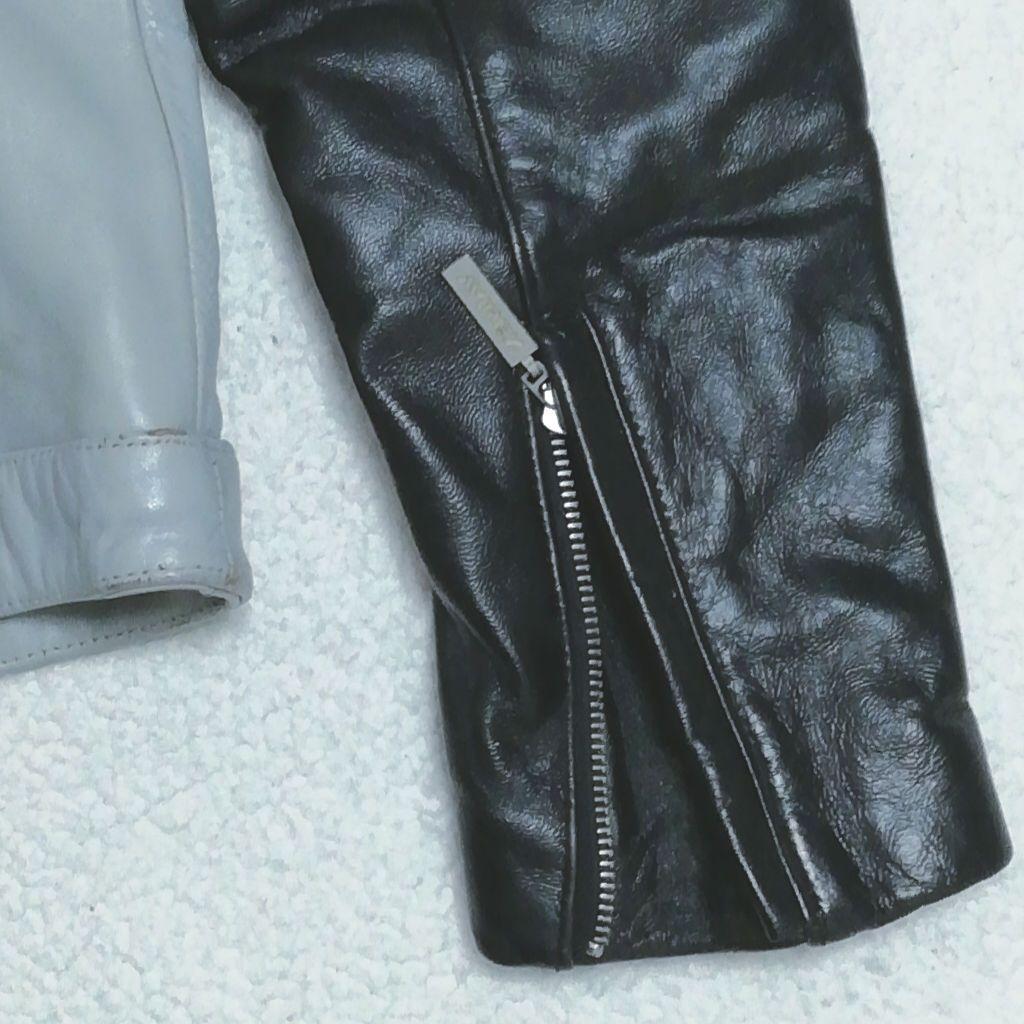 AVIREX アヴィレックス レザーシングルライダースジャケット(M)