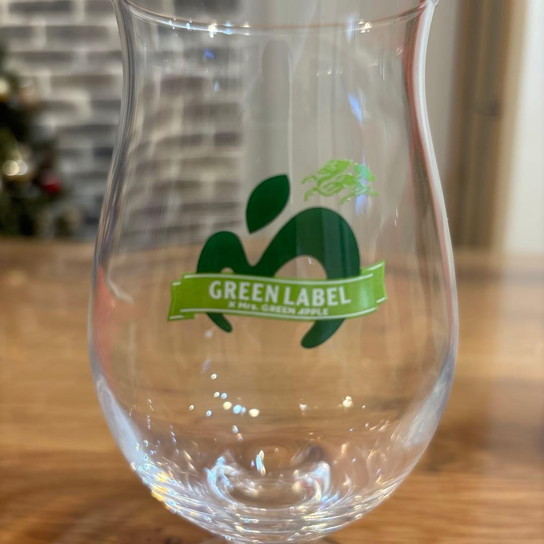 淡麗グリーンラベル　ミセスグリーンアップル　　コラボグラス