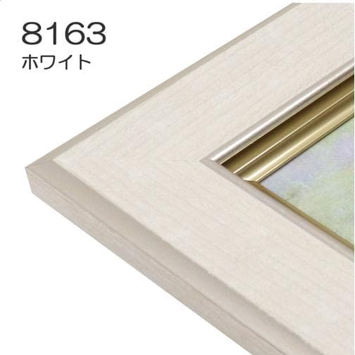 アクリル画　原画　「美瑛・青い池07」額縁付き　F4サイズ　風景画