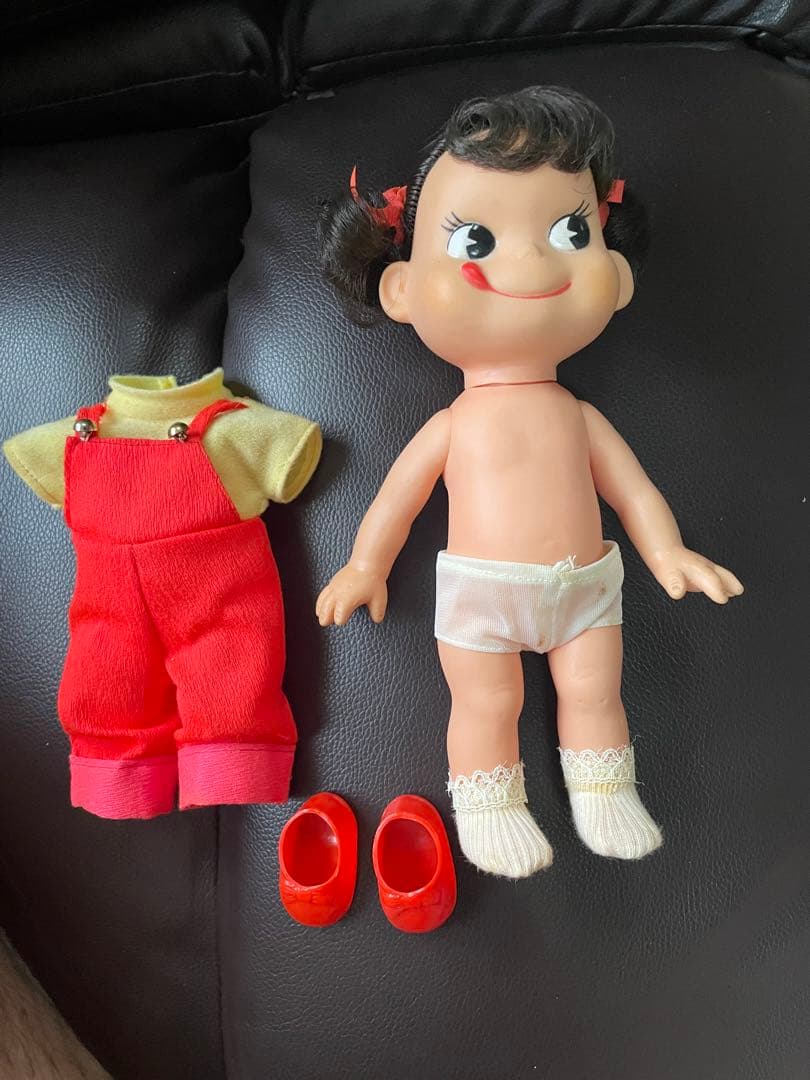 昭和 レトロ レア ペコちゃん 着せ替えペコちゃん