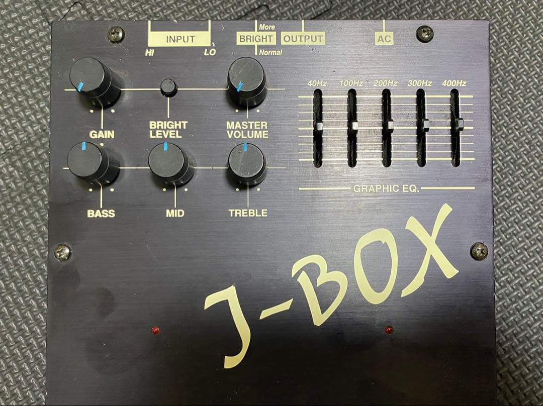 acoustic J-BOX ベース用プリアンプ