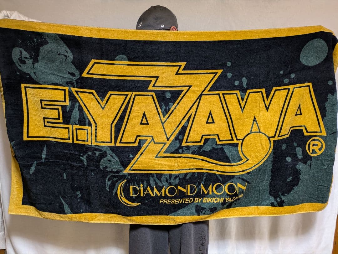 ★矢沢永吉★ゴールド＆ブラック★スペシャルビーチタオル