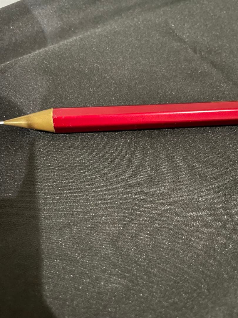 カヴェコスペシャル　シャープペンシル　レッド0.7 クリップ付き