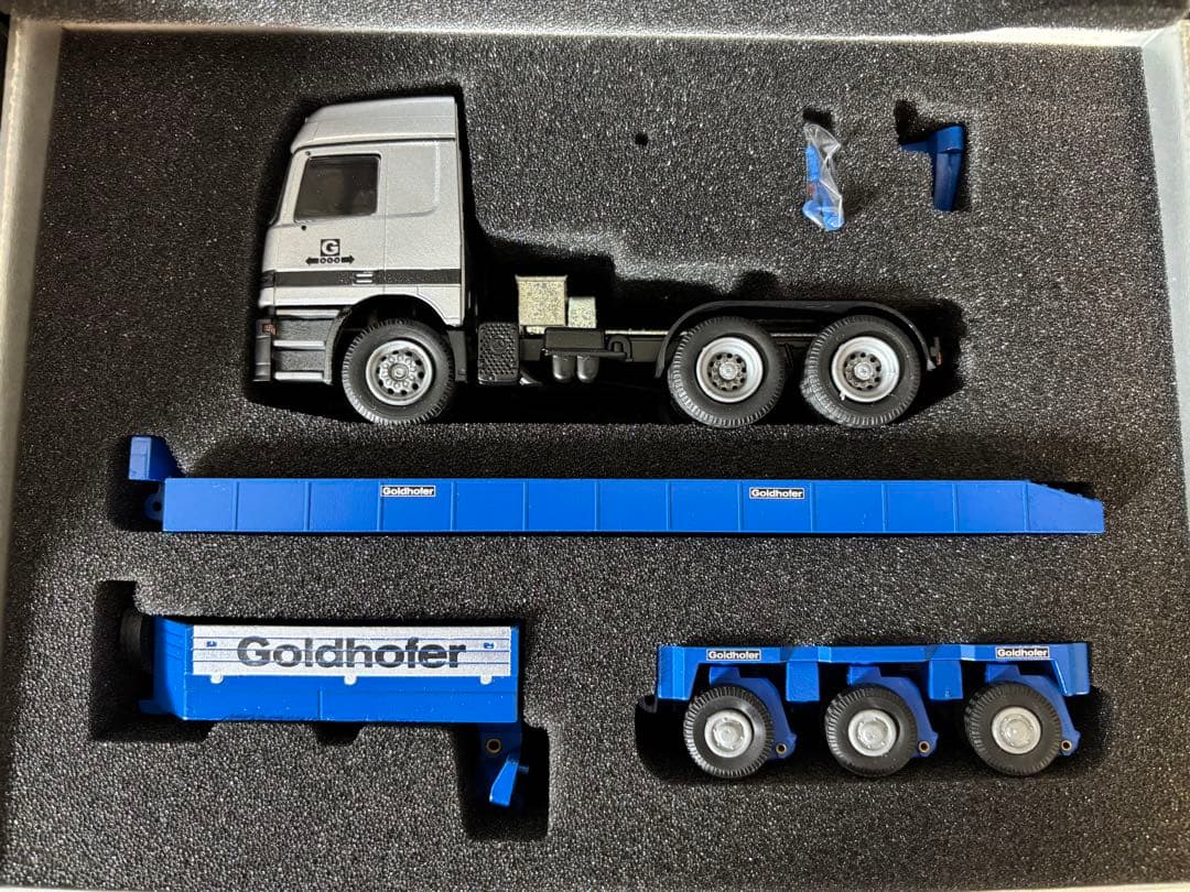 Schmidbauer KG & Goldhofer ミニカートレーラーセット