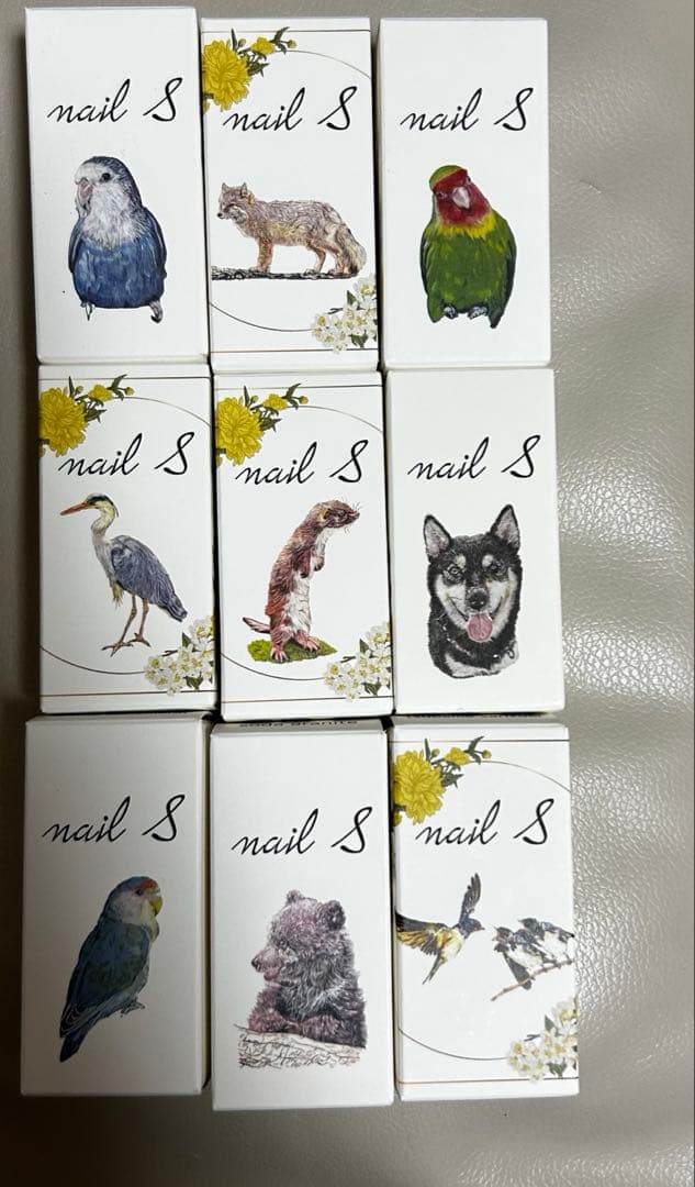 ネイルエス ポリッシュ 9色セット Satokoさま