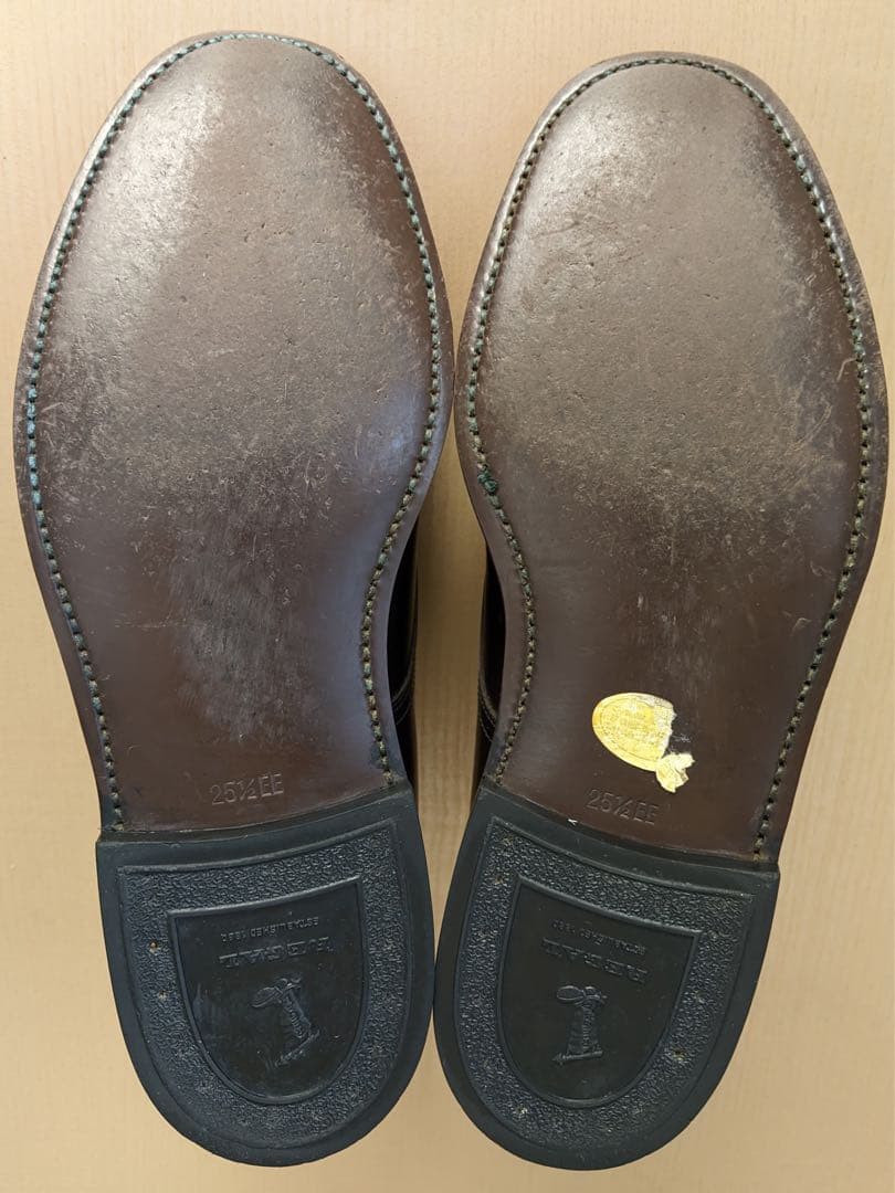 【希少・旧旧ロゴ】REGAL 2504 外羽根プレーントゥ 25.5EE